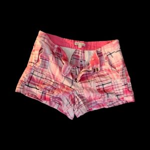 Womens Plaid Shorts, Size 10